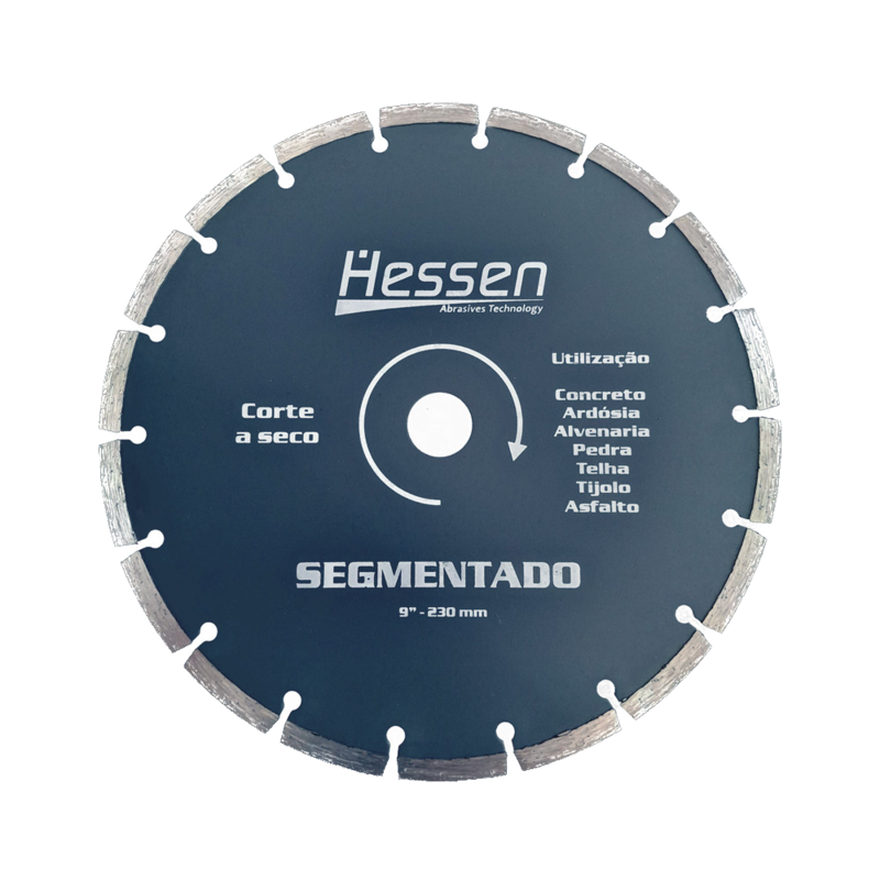 Disco diamantado 180mm Segmentado HESSEN
